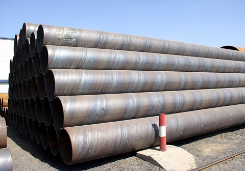 Welded steel pipe